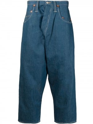 Зауженные джинсы Junya Watanabe MAN. Цвет: синий