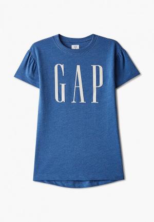 Платье Gap. Цвет: синий
