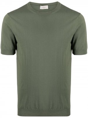 Трикотажная футболка с короткими рукавами Altea. Цвет: зеленый