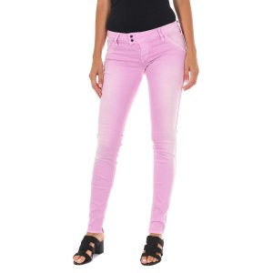 Длинные джинсовые брюки из эластичной ткани 10DBF0115-G272 женщина MET
