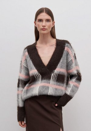 Пуловер Finn Flare. Цвет: серый