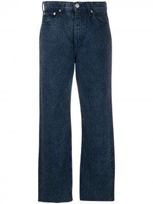Прямые джинсы Ruth с завышенной талией Rag & Bone. Цвет: синий