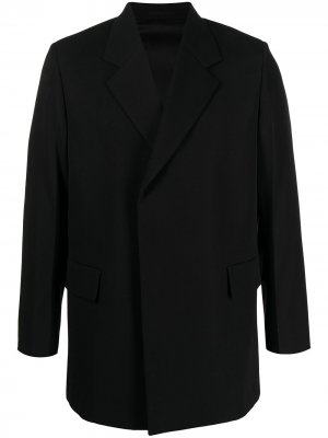 Пиджак с потайной застежкой Jil Sander. Цвет: черный