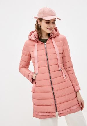 Куртка утепленная Tantra. Цвет: розовый