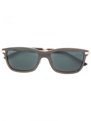 Солнцезащитные очки C Décor Cartier Eyewear. Цвет: brown/champagne желтый