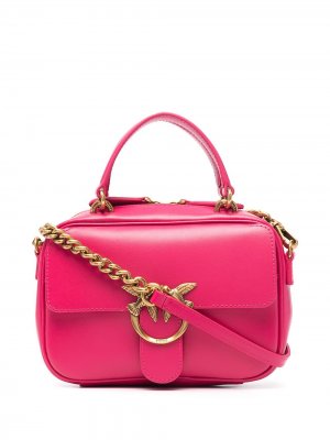 Мини-сумка через плечо Love Pinko. Цвет: розовый