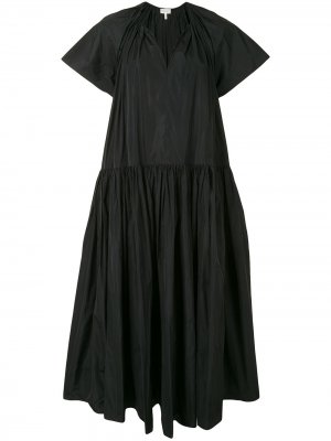 Ярусное платье оверсайз Delpozo. Цвет: черный