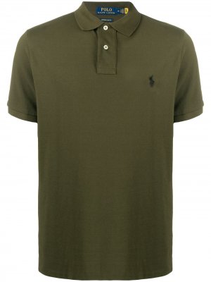 Рубашка поло с короткими рукавами Polo Ralph Lauren. Цвет: зеленый