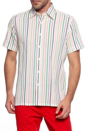 Рубашка Christian Lacroix. Цвет: молочный, полоска мультиколор