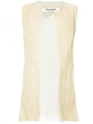 Прозрачное платье мини Junya Watanabe Comme des Garçons Pre-Owned. Цвет: нейтральные цвета