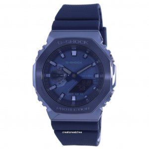 Мужские часы  G-Shock World Time Analog Digital Metal Covered GM-2100N-2A GM2100N-2 200M Casio