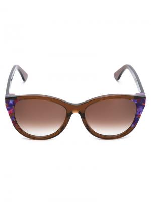 Солнцезащитные очки Flattery Thierry Lasry. Цвет: коричневый