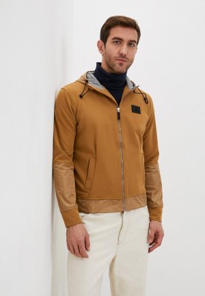 Куртка Primo Emporio. Цвет: коричневый