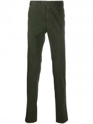 Прямые брюки Pt01. Цвет: зеленый
