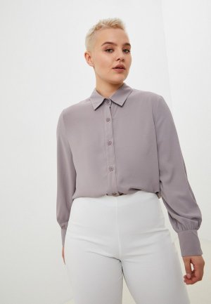 Блуза Bezko. Цвет: серый