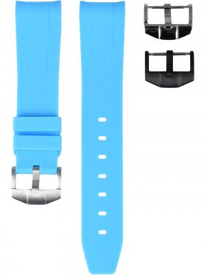 Ремешок для часов Sport Miami Blue (20 мм) HORUS WATCH STRAPS. Цвет: синий