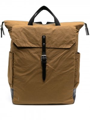 Твиловый рюкзак Fin Ally Capellino. Цвет: коричневый