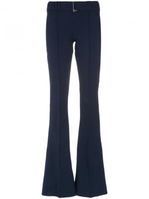 Flared trousers Gloria Coelho. Цвет: синий