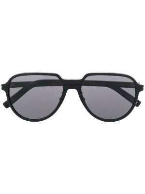 Солнцезащитные очки в массивной оправе Dior Eyewear. Цвет: черный