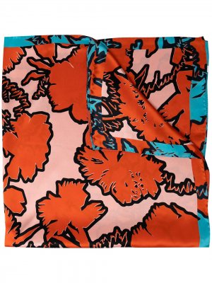 Платок Rave с цветочным принтом PAUL SMITH. Цвет: разноцветный