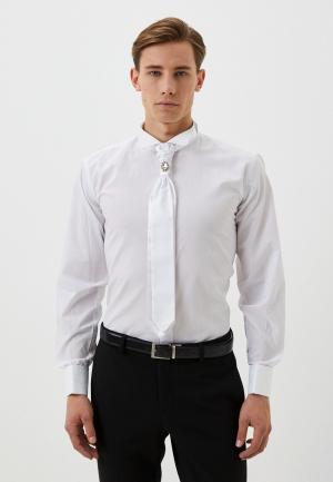 Рубашка и галстук Giorgio Di Mare. Цвет: белый