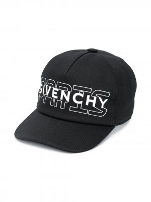 Кепка с логотипом Givenchy Kids. Цвет: черный