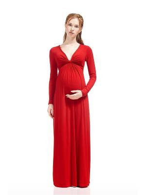 Элегантное платье в пол для беременных Nothing but Love