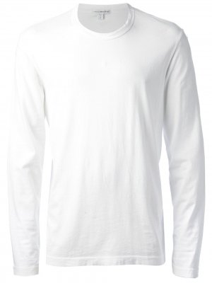 Long sleeve t-shirt James Perse. Цвет: белый