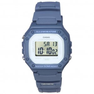 Часы унисекс  Youth Digital с серым циферблатом W-218HC-2A W218HC-2 Casio