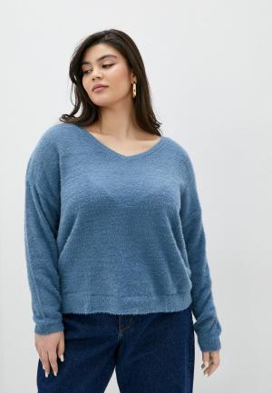 Пуловер Violeta by Mango. Цвет: синий
