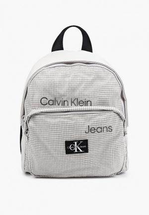 Рюкзак Calvin Klein Jeans. Цвет: серый