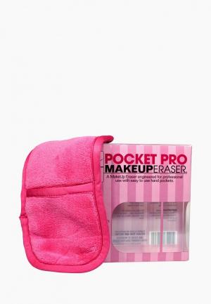 Салфетки для снятия макияжа Makeup Eraser. Цвет: розовый