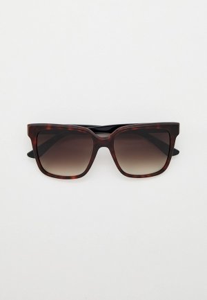 Очки солнцезащитные Calvin Klein. Цвет: коричневый