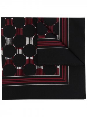 Платок-паше с абстрактным принтом Dolce & Gabbana. Цвет: черный