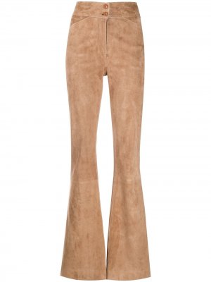 Расклешенные брюки с завышенной талией Dorothee Schumacher. Цвет: нейтральные цвета
