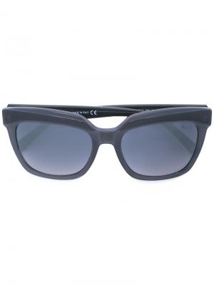 Солнцезащитные очки в квадратной оправе Emilio Pucci. Цвет: черный
