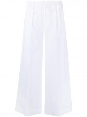 Укороченные брюки с завышенной талией P.A.R.O.S.H.. Цвет: белый
