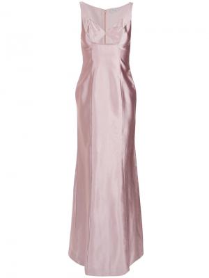 Silk gown Tufi Duek. Цвет: розовый и фиолетовый