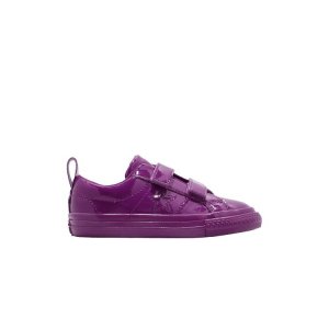One Star 2V TD Purple Kids Sneakers 762523C Converse