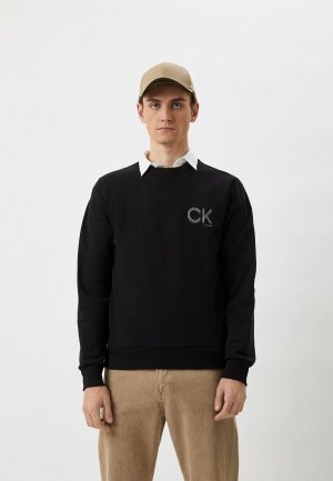Свитшот Calvin Klein. Цвет: черный