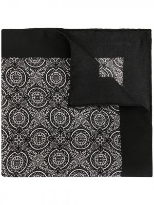 Платок-паше с геометричным принтом Dolce & Gabbana. Цвет: черный