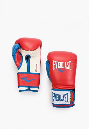 Перчатки боксерские Everlast. Цвет: красный