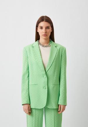 Пиджак Karl Lagerfeld. Цвет: зеленый