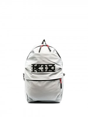 Рюкзак с тисненым логотипом KTZ. Цвет: серый