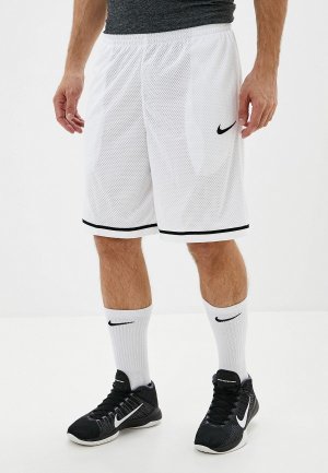 Шорты спортивные Nike. Цвет: белый