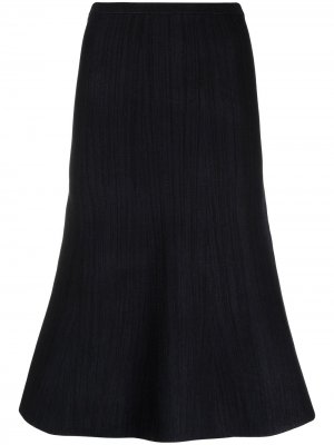 Расклешенная юбка А-силуэта Victoria Beckham. Цвет: синий