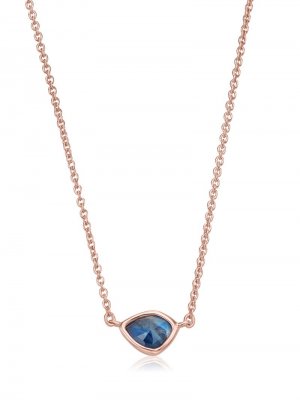 RP Siren Mini Nugget Kyanite necklace Monica Vinader. Цвет: розовый