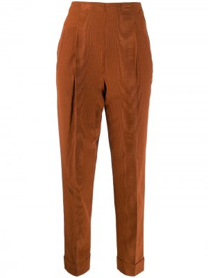Укороченные брюки 1997-го года с завышенной талией Romeo Gigli Pre-Owned. Цвет: оранжевый