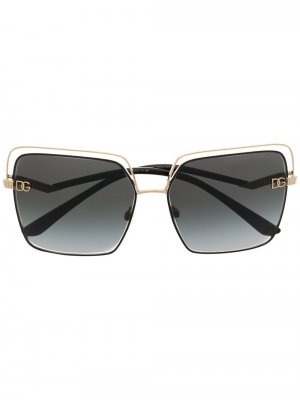 Солнцезащитные очки DG Pin Dolce & Gabbana Eyewear. Цвет: черный