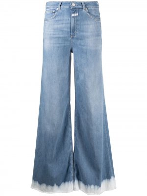 Расклешенные джинсы с завышенной талией Closed. Цвет: синий